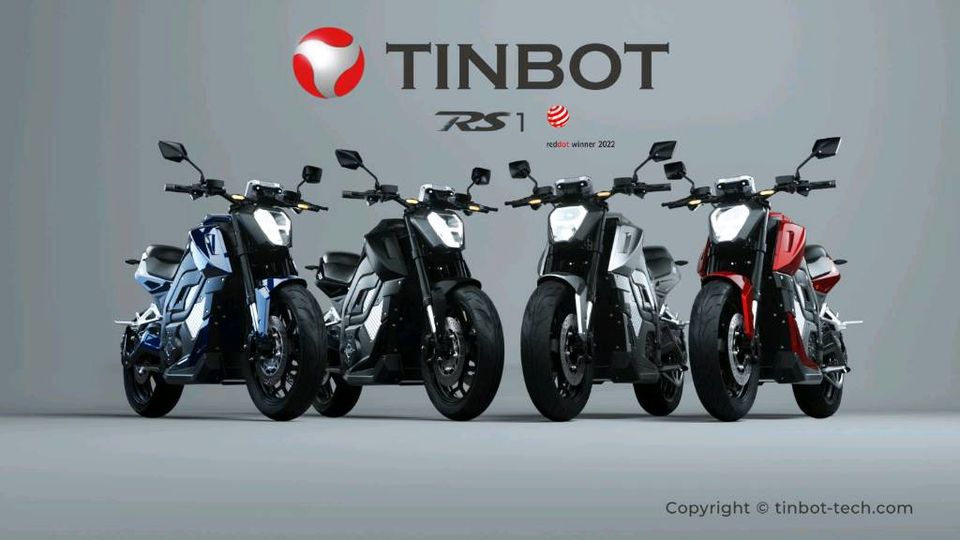 *NEU* Tinbot RS1 Zweite Generation, E-Motorrad L3e, A1 / B196 in Lindlar