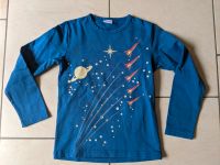 NEU! baba Longsleeve 116 (110) Langarmshirt Weltraum Rakete blau Mecklenburg-Vorpommern - Wismar Vorschau