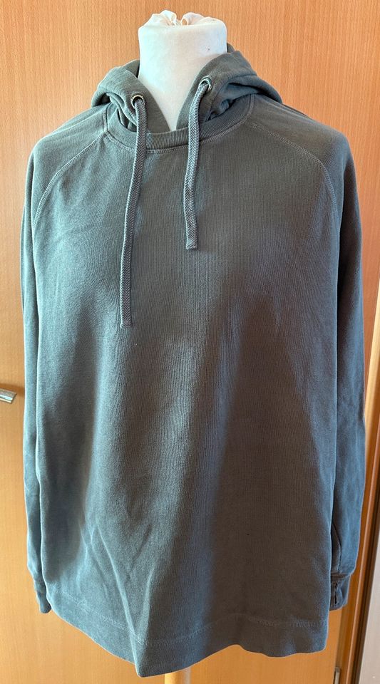 Adenauer & Co. Herren Pulli Hoodie grau Daumenlöcher XXL in Nettetal