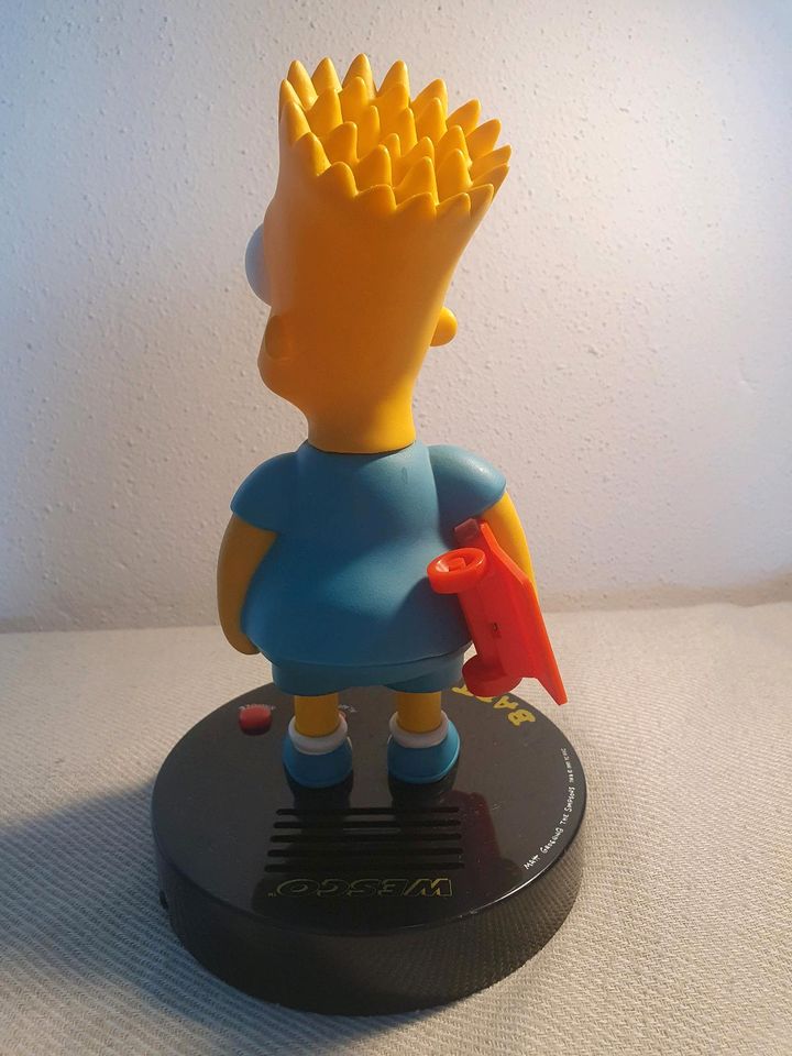 Bart Simpson - Vintage Uhr mit Alarm - Wesco 1991 in Gummersbach