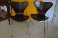 2 Stühle von Arne Jacobsen, Serie 7, Fritz Hansen Leipzig - Altlindenau Vorschau