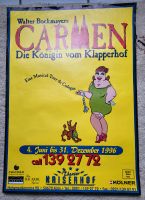 Plakat Carmen die Königin vom Klapperhof 1996 Köln - Nippes Vorschau