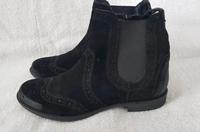 BULLBOXER ECHTLEDER DAMEN STIEFELETTE SCHWARZ GR.38 - NEU Bayern - Schweinfurt Vorschau