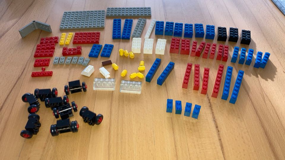 Achsen Räder LEGO 83 Teile Platten Bausteine Konvolut in Eltville