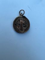 Saint Benedict Vintage Religiös Medaille Anhänger Schutz Kirche Nordrhein-Westfalen - Warburg Vorschau