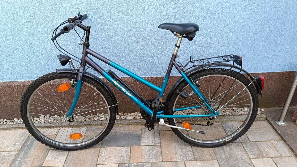 MTB Montenbike Fahrrad 26er neue Bereifung in Burgstädt