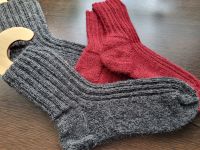 Handgestrickte Socken aus Alpakawolle/inkl.Versand Nordrhein-Westfalen - Xanten Vorschau