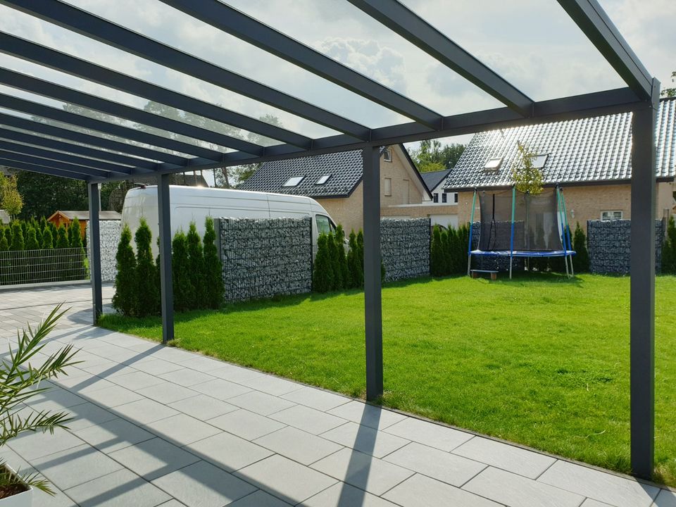 Terrassenüberdachung, Kaltwintergarten, Vordach, Carport in Munster