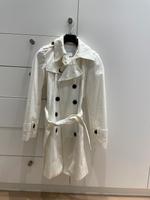 Trenchcoat weiß Gr. S von Zara Kr. München - Gräfelfing Vorschau