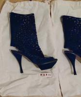 Original Marni Stiefel Gr. 40 Wildleder navy blau wie neu Plateau Bayern - Starnberg Vorschau