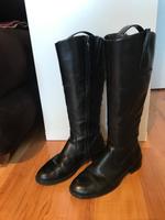 Schöne schwarze Stiefel von Tamaris, Leder, Gr. 36 München - Sendling Vorschau