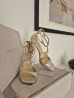 Jimmy Choo Azia 95 Azia95 Champagne Gr. 38 Bayern - Dinkelsbuehl Vorschau