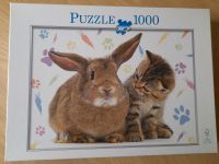 Puzzle 1000 Teile Hase und Katze süße Freunde Duisburg - Meiderich/Beeck Vorschau