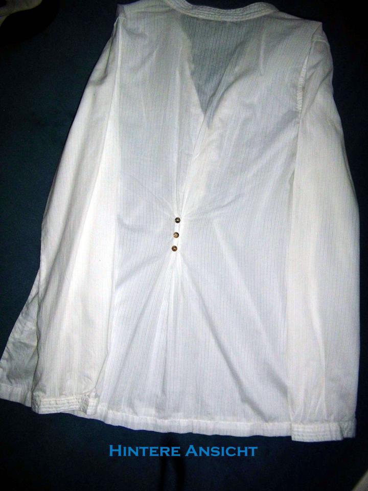 OPUS: NEUE zauberhafte weiße Bluse, Gr. 38, zarte Baumwolle in Garbsen
