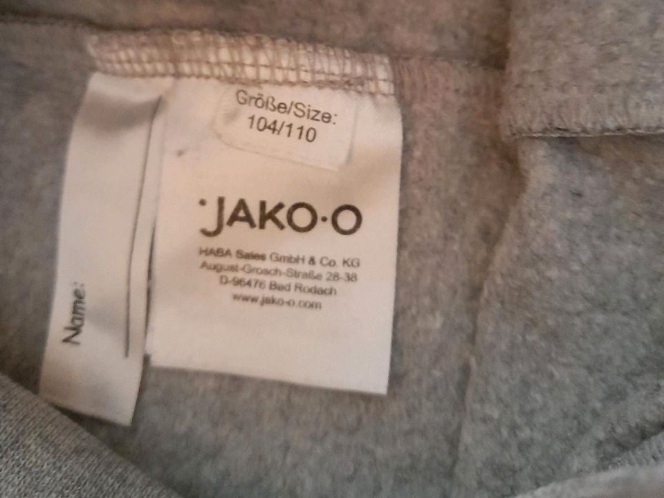 Jako-o Sweathose 104 / 110 in Walzbachtal