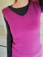 Gr. XS Armani Pullunder in beere Angora Wolle pink purple Pulli Essen - Essen-Ruhrhalbinsel Vorschau