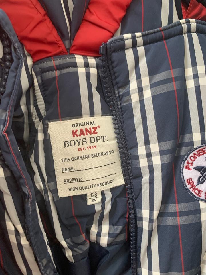 Schneeanzug (Jacke & Latzhose) von Kanz in Größe 128 in Groß-Zimmern