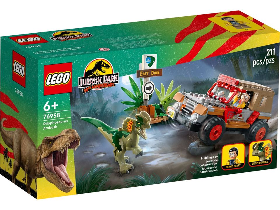 LEGO® Jurassic World 76958 Hinterhalt des Dilophosaurus NEU✅OVP✅✅ in Markt Wald