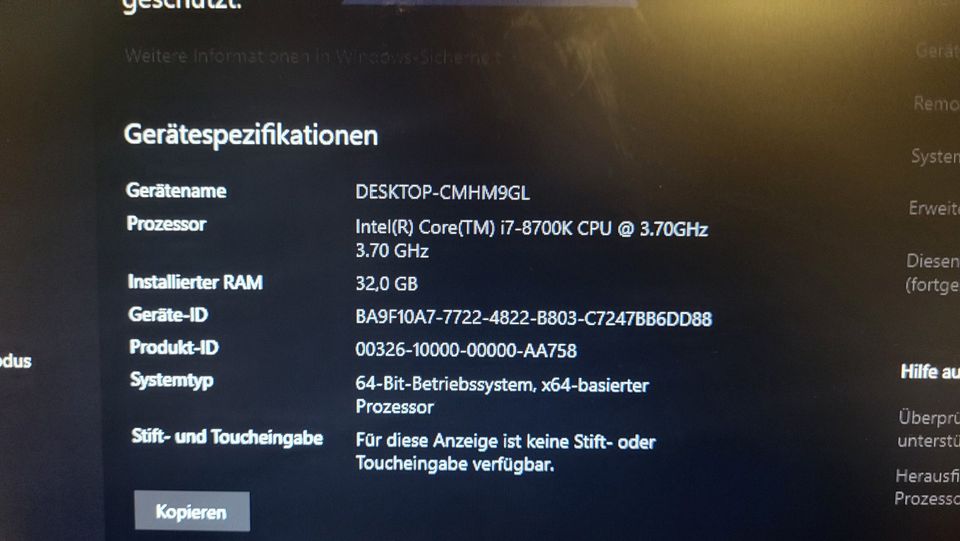High End Gaming PC | GTX 1080 | I7 8700K | 32 GB RAM | 1.5 TB SSD in Heidelberg