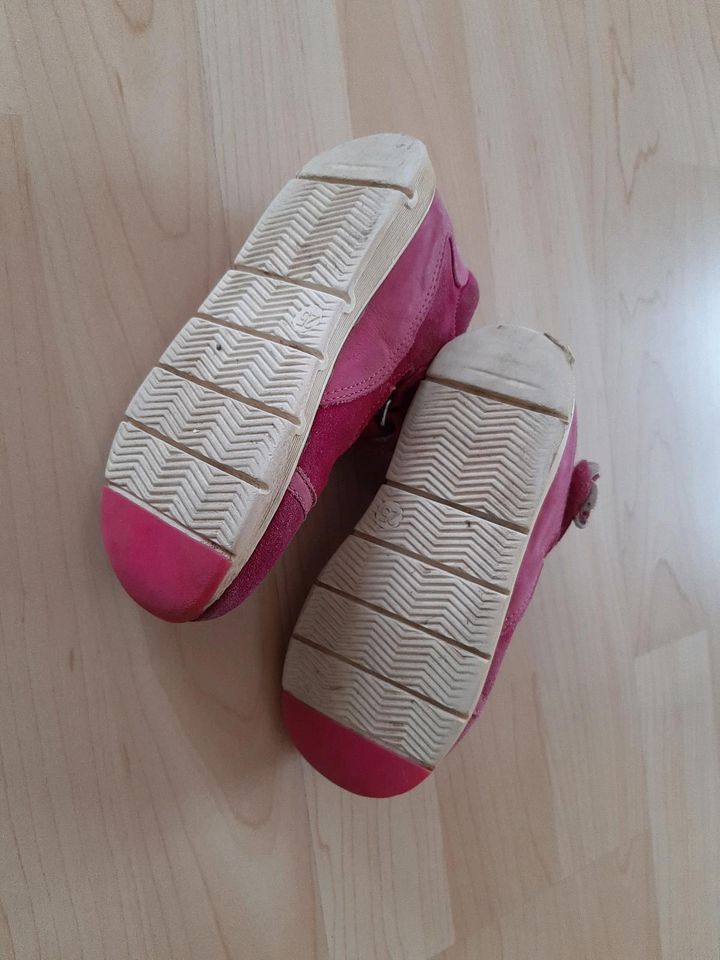 Däumling Gr 25 Weite S schmal Mädchen Ballerinas Schuhe Sommer in Buch