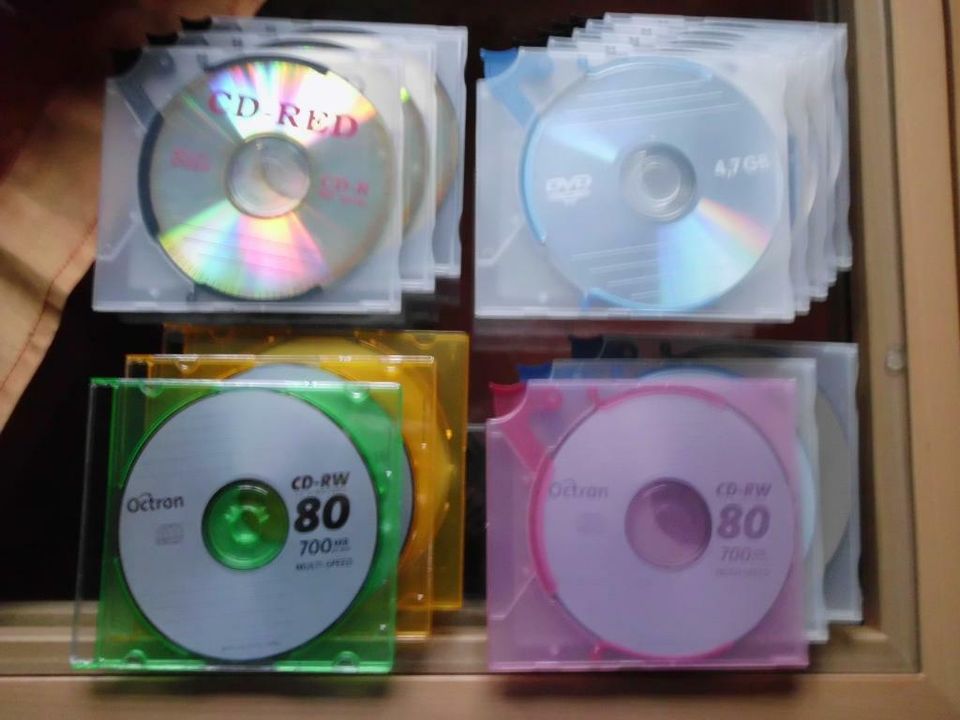 DVD CD-Mini-CD RWs Rs Highscribe Highspeed OVPs in Reken