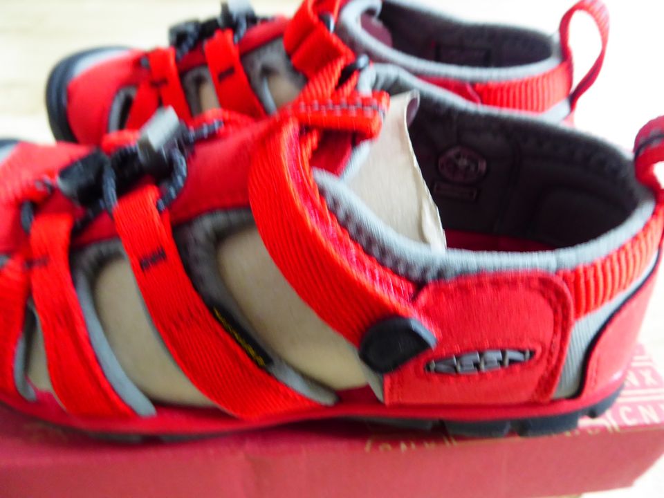 Keen Outdoorsandalen Seacamp II CNX Racing red/Cargoyle Größe 31 in Königswinter