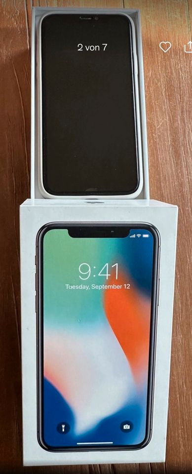 Apple IPhone X  256gb Silber in Stockelsdorf