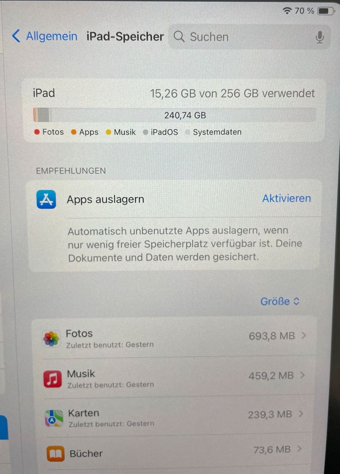 IPad Air 256GB LTE in Sindelfingen