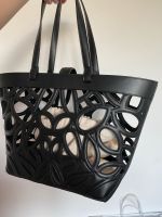 Zara Die Cut Tote Shopper in gestanzter Optik schwarz München - Berg-am-Laim Vorschau