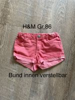 H&M Gr. 86 Mädchen Shorts kurze Hose pink rot Jeans Niedersachsen - Bohmte Vorschau