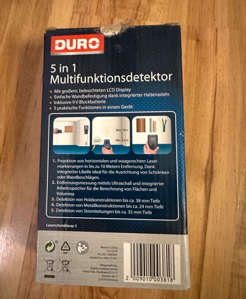 Multifunktionsdetektor 5 in 1 Ferrex Duro 20Stück Auflösung… in Dresden