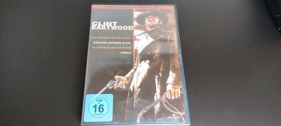 Clint Eastwood DVD Box in Gerabronn
