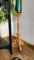 Brocante Kerzenständer Altarleuchter Holzleuchter Sachsen - Oschatz Vorschau