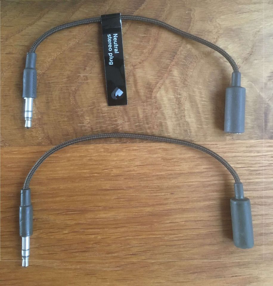 4x URBANEARS Adapter für 3,5mm 4 Pole Buchse auf 3 Pole Stecker in Heidelberg