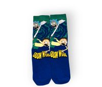 blau Rick und Morty Socken Wuppertal - Elberfeld Vorschau