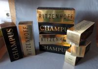 Dekoratioen Verpackung leere Karton Ritzenhoff in gold-schwarz Baden-Württemberg - Backnang Vorschau