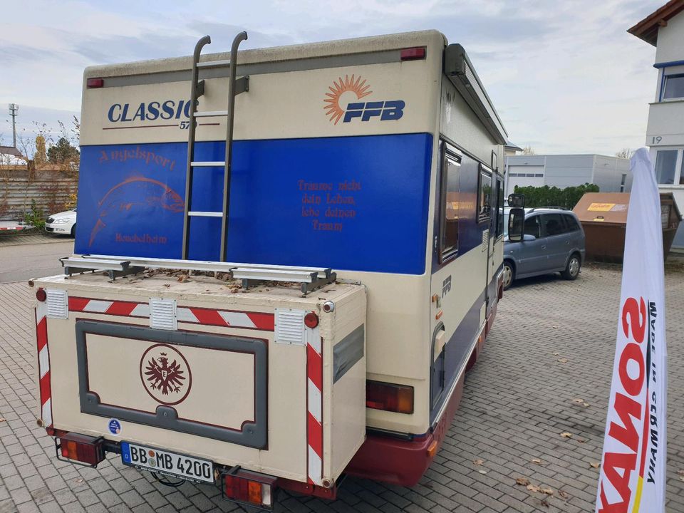 Wohnmobil / FIAT /H-Zulassung NEU / 2,5l Diesel / EZ.1993 / 2,8T in Deckenpfronn