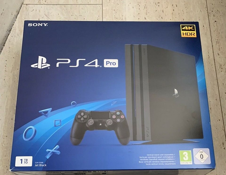 Sony PlayStation 4 Pro - 1 TB - PS4 Pro - CUH-7216B - Neuwertig ! in Berlin