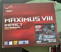 ASUS Maximus VIII Impact / Z170 ITX Motherboard / LGA1151 Hessen - Bad Wildungen Vorschau