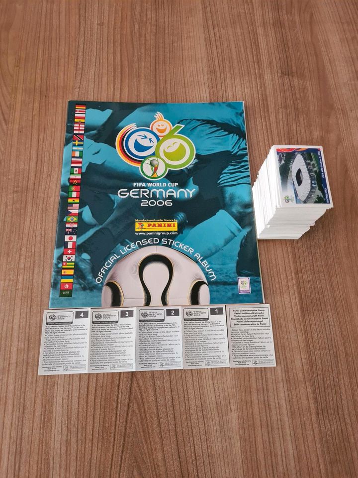 Panini•World Cup 2006 WM 06 Komplett-Satz,Complete-Set+Leeralbum in Mönchengladbach