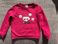 Karl Lagerfeld Kids Sweatshirt mit Katze rot pink Gr 128 wie NEU Hessen - Bad Homburg Vorschau