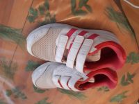 adidas Turnschuhe Sportschuhe weiß pink Gr. 33/34 Stuttgart - Zuffenhausen Vorschau