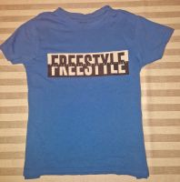 Cooles T-Shirt Gr. 128 Primark blau Freestyle Junge Jungs Nordfriesland - Olderup Vorschau