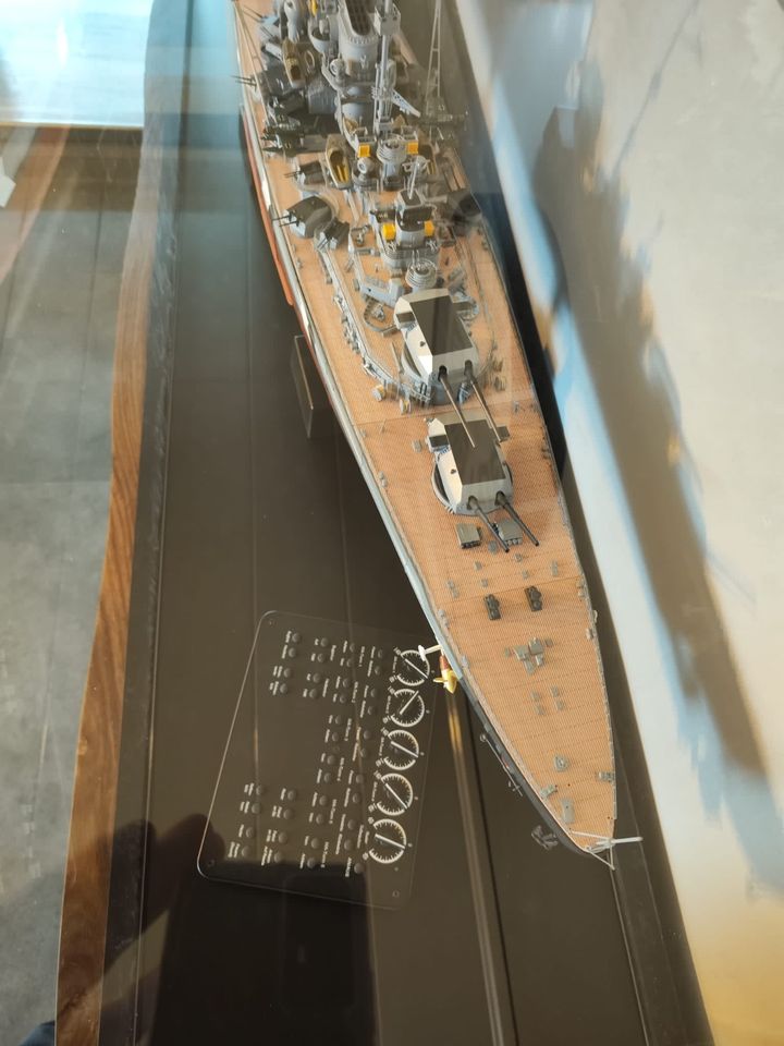 ❗️Modellschiff Bismarck Funktionsmodell 1:200 Metall in Bad Pyrmont