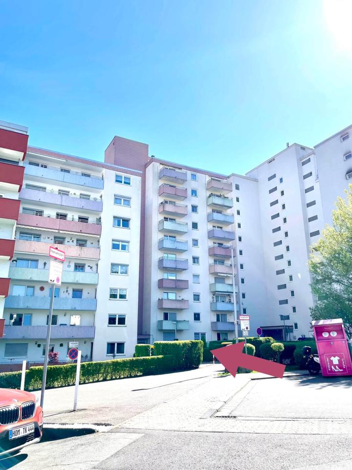Von Privat - Helle 2 ZKB Wohnung Saarbrücken-Dudweiler, SW Balkon in Saarbrücken