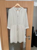 H&M Kleid weiß gepunktet 44 / 46 xxl Sachsen-Anhalt - Burg Vorschau
