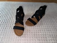 Sandalen - Schwarz von Deichmann - Gr. 36 - Neu! Wiesbaden - Mainz-Kostheim Vorschau