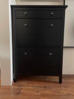 HEMNES Schuhschrank, 2fach, schwarzbraun lasiert, 89x30x127 cm Altona - Hamburg Osdorf Vorschau