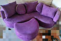 Design Couch,rund,Sofa,Hocker,Micro,Lila/Weiß,Sitzgruppe,2 Sitzer Rheinland-Pfalz - Schöneberg i. Westerwald Vorschau