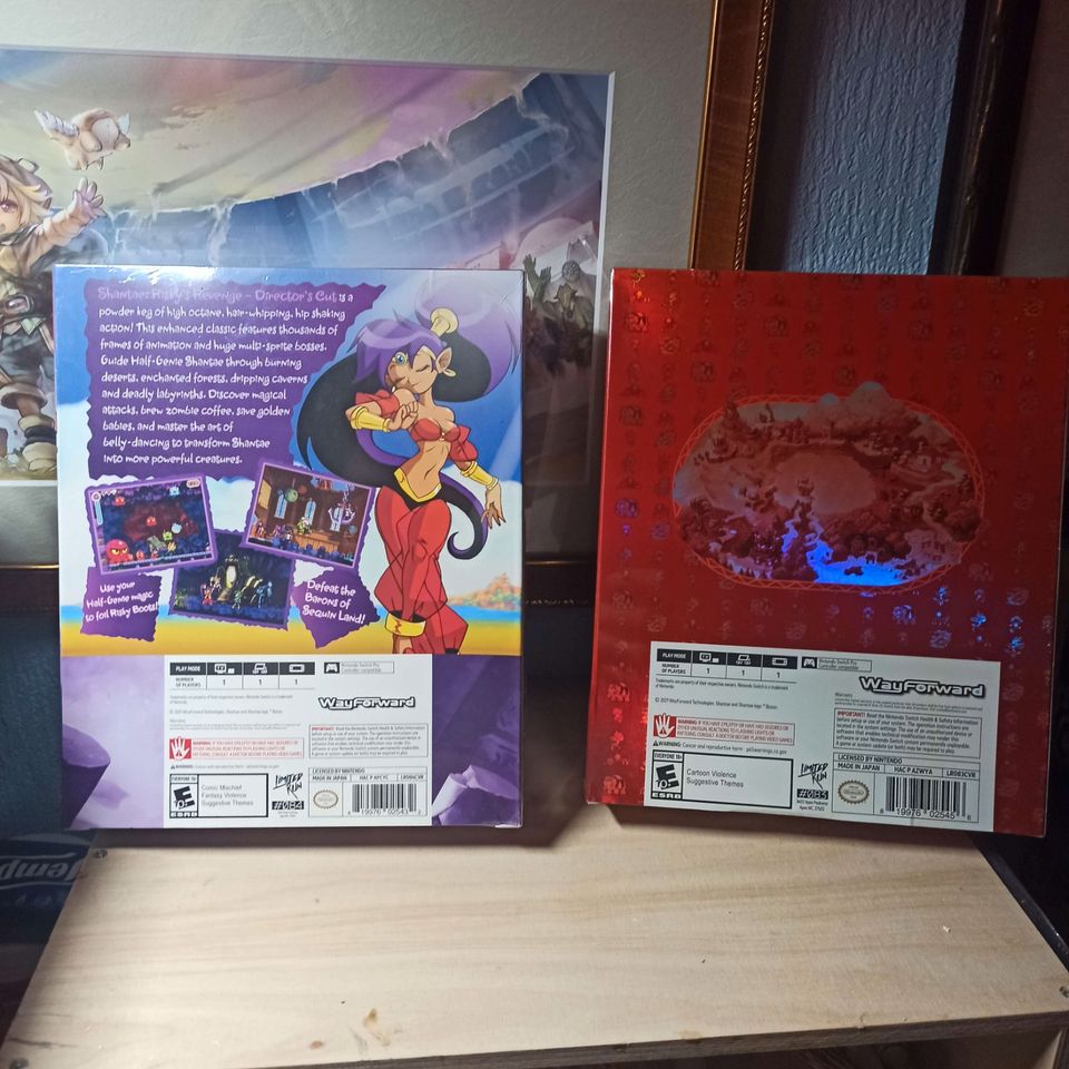 Shantae & Risky's revenge Limited Run Collectors editionen in Wandlitz